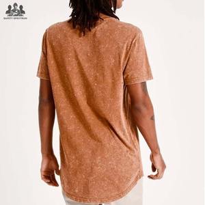 Camiseta de Hombre Estilo Urbano con Lavado Ácido |   Camiseta de Punto 100% Algodón |   Ecológico, Transpirable y de Secado Rápido |   Proveedor de Logotipos Personalizados - Product Image 2