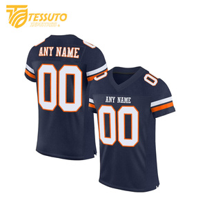 เสื้อกีฬาพิมพ์ลายทั้งหมดเสื้อฟุตบอลวินเทจคลาสสิกเสื้อยืดฟุตบอลคอวีเสื้อฟุตบอลกำหนดเอง - Product Image 5