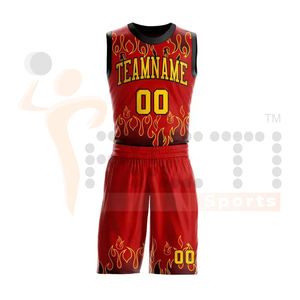Nouvelle conception personnalisée uniformes de basket-ball uniformes de basket-ball de sublimation bon marché uniformes - Product Image 5