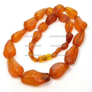 Ready to Ship in Stock Fast Dispatch Fashion Epoxy <b>Resin</b> Beads Long Necklace Bohemia Women <b>Coloured</b> Beads Necklace - Product Image 4