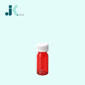 Botellas de plástico de 30ml de jarabe ovalado PET de la mejor calidad de fábrica de Vietnam con tapa CR Color ámbar OEM ODM Servicio M0744 - Product Image 2