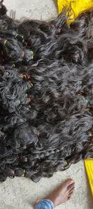 100% de cheveux humains indiens bruts, cuticule naturelle alignée, paquets de cheveux vierges de qualité supérieure, doux et épais, fournisseur de gros - Product Image 6