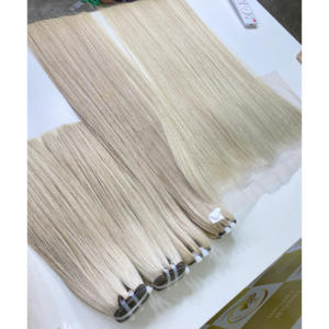 ผมต่อเวียดนามแท้แบบเรมี่  ชนิด Timehair Single Donor  สีและความยาวตามสั่ง  จัดเรียงเกล็ดผม  ไม่ผ่านการแปรรูป  ต่อแบบ Machine Double - Product Image 2