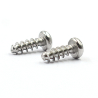 Sekrup Pengencang Cina Kepala Pan Self Tapping Torx Star 304 316 A2 A4 Baja Tahan Karat Enam Lobus Ulir Pt DIN7981 OEM