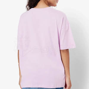 Camiseta de gran tamaño para mujer superventas, manga corta a la moda con nuevo diseño para Uso en adultos - Product Image 2