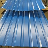 Tôles ondulées galvanisées pré-revêtuées pour toiture G450 G550 DX51D DX52D, résistantes à la corrosion, tuiles en acier coloré, tôles ondulées