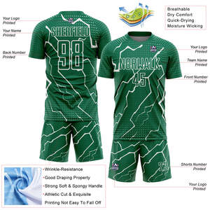 Proveedor de uniformes de fútbol al por mayor, kits de equipo ligeros transpirables y duraderos auténticos para entrenamiento de Academias de clubes escolares de fútbol - Product Image 5
