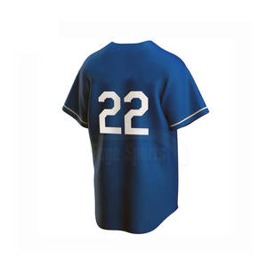 2024 haute qualité broderie personnalisée Logo Baseball Jersey vêtements de sport pour hommes en gros grande taille Option disponible - Product Image 6