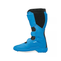 Bottes de moto en cuir véritable pleine longueur, fabriquées avec les meilleurs matériaux, pour la moto et le motocross, en vente en gros