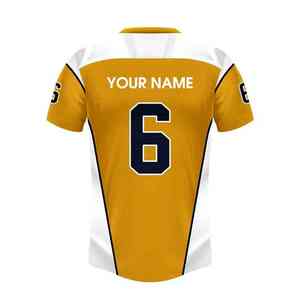 Camiseta de fútbol americano para hombre, diseño cosido bordado de talla grande, producto de la mejor marca, camiseta de fútbol americano lavable - Product Image 2