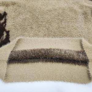 Pulls pour hommes grande taille, nouveau style, doux, confortable, tendance, meilleur logo personnalisé, respirant, chaud, col rond, pulls en mohair pour hommes - Product Image 3