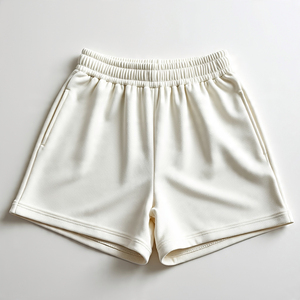 Women French Terry Shorts Casual Mid-<b>Weight</b> Elastic Waist Athletic Terry Shorts <b>Ladies</b> Customize French Terry Shorts Women's - Product Image 3