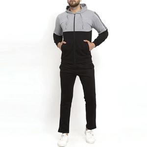 Chándal Deportivo para Hombre, Invierno, Vintage, con Capucha, Ecológico, Transpirable, Color Sólido, Tejido Suave de Poliéster/Algodón, Personalizable - Product Image 1