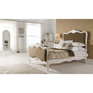 Cama Provincial Clásica Francesa-Duco Blanco Caoba-83 - Product Image 2