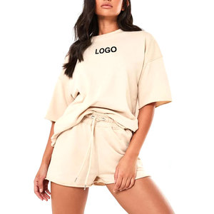 2022แฟชั่นใหม่ขายส่งที่มีคุณภาพที่ดีที่สุดสั้นชุดสตรีฤดูร้อนคู่ชุดสองชิ้นกางเกงขาสั้นชุดสำหรับผู้หญิง - Product Image 5