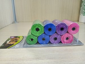 ถุงเก็บอุจจาระสุนัขและแมว ดีไซน์แบบมีข้างขยาย 100% วัสดุ LDPE ใช้แล้วทิ้ง ปิดผนึกด้วยความร้อน พิมพ์ลายกราเวียร์ โลโก้สั่งทำได้ - Product Image 4
