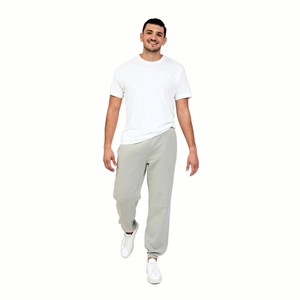 Pantalon de survêtement vintage 100% coton, poids lourd, lavé à l'acide, jambe droite, ensemble 2 pièces pour femmes - Product Image 1