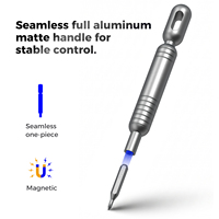 Juego de Destornilladores de Precisión de Alta Calidad 55 en 1 UF-840098, Kit de Herramientas con Mango Magnético de Aluminio para Reparación de Productos Digitales