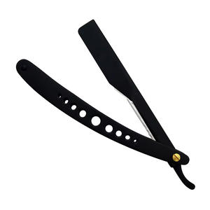 Offre Spéciale d'usine Rasoir droit en acier inoxydable Outils de beauté Rasoir avec logo personnalisé - Product Image 5