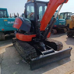 Moteur d'origine japonaise pour mini-pelleuse sur chenilles KX163, capacité de la benne de 0,22 m³, 6000 kg, haute efficacité, prix réduit - Product Image 2