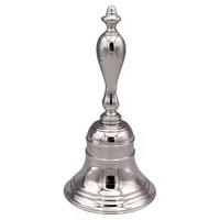 Cloche en métal suspendue personnalisée moderne pour la décoration de l'arbre de Noël, écologique, durable, artisanat, directement de l'usine, utilisation intérieure/extérieure