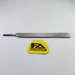 Manche de scalpel # 3 instruments chirurgicaux manuels certifiés CE Classe I pour interventions chirurgicales, instruments les plus vendus - Product Image 3