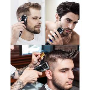 Recortadora de Pelo Inalámbrica de Precisión para Hombre, 3 en 1, Cortadora de Barba y Pelo Largo, Resistente al Agua IPX7, Cuchillas de Cerámica, Fuente de Alimentación USB - Product Image 3
