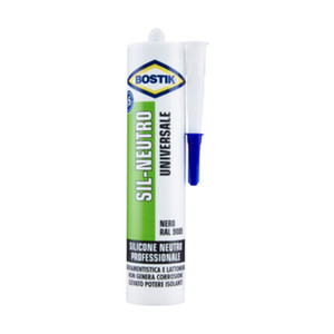 Bostik Silicone Neutro 300 Ml Nero - Product Image 1