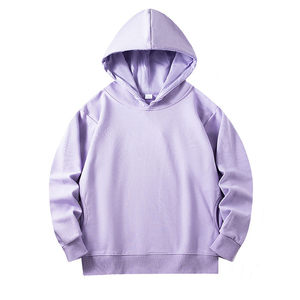 Pull à capuche d'hiver de haute qualité pour hommes Design personnalisé Sweat à capuche Hip Hop Street Wear à motif solide pour hommes - Product Image 4