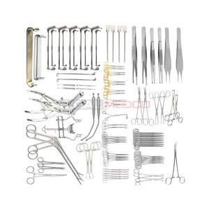 Juego de Cirugía, Kit Quirúrgico General, Cardiovascular, Abdominal, Laparotomía Básica, Uso Clínico Hospitalario, Acero Inoxidable Alemán, Veterinario - Product Image 3