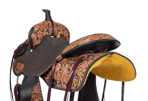 Juego de tachuelas de cuero genuino de primera calidad, monturas de carreras occidentales e inglesas para montar a caballo - Product Image 4