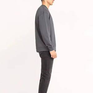 Sweat-shirts en molleton de coton épais pour hommes, sweat-shirt à capuche chauffant de marque privée, sweat-shirt à broderie personnalisée, tenue décontracté unisexe - Product Image 2