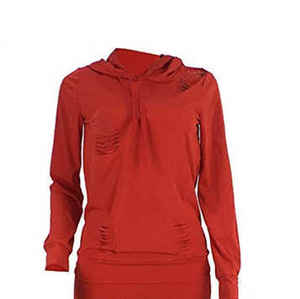 ชุดวอร์มผู้หญิงมีฮู้ดพิมพ์โลโก้ตามสั่ง ผ้าฝ้าย 100% สไตล์ลำลองทันสมัยสำหรับฤดูหนาว ผลิตจากปากีสถาน - Product Image 5