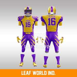 2025 meilleure qualité séchage rapide garçons hauts conçus sur mesure jeunes uniformes de Football américain ODM XL exclusif court imprimé grande taille - Product Image 2