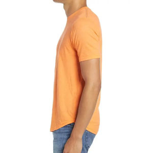 T-shirt en coton 100% de haute qualité, impression personnalisée du logo, été, t-shirts unis pour hommes, coton biologique premium, 220 g/m² - Product Image 4