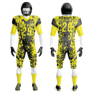 Uniforme de maillot de football américain le plus populaire le dernier style de hauts uniformes de football américain à sublimation à séchage rapide pour adultes - Product Image 5