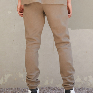 Pantalones de chándal para hombre y mujer, pantalones de chándal deportivos informales de algodón y forro polar, elásticos, de Color sólido, con logotipo de diseño personalizado - Product Image 6
