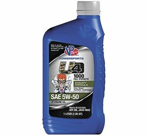 Huile synthétique complète VP RACING VP7165503 U4-1000 5W50 M2, paquet de 12, 1 quart, date d'expiration de 9 ans - Product Image 1