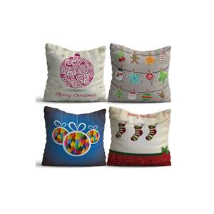 4 piezas Nyxmas15 serie navideña 43x43 muñecas metálicas tamaño ligero personalizable para decoración navideña fábrica bolsas empaquetadas al por mayor - Product Image 1