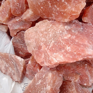 Trozos de sal rosa del Himalaya al por mayor, artesanías naturales comestibles de color rosa claro de 5-20 kg de Pakistán - Product Image 2