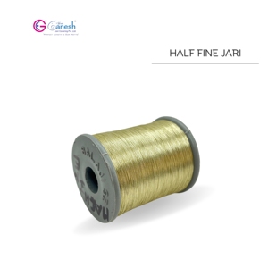 Fil à broder indien Zari Jari Kasab LC 1260 pour fil de polyester métallique de marque Lurex pour le tissage et le tricot à la main - Product Image 1