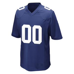 Vente en gros OEM logo personnalisé maillot de football 100% polyester séchage rapide doux sublimation maillot de football col V couleur unie maillot de football - Product Image 5