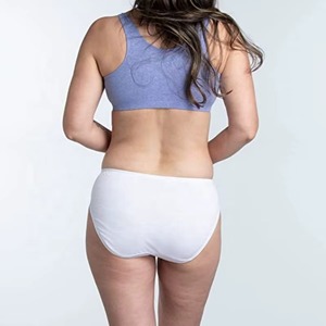 Culottes classiques pour femmes, taille basse, en polyamide, douces, extensibles, tricotées, respirantes, fines, motif uni, confort quotidien - Product Image 6