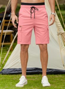 Pantalones Cortos Holgados con Logotipo Personalizado para Hombre, Ropa de Calle Vintage, Color Negro, a la Moda - Product Image 3