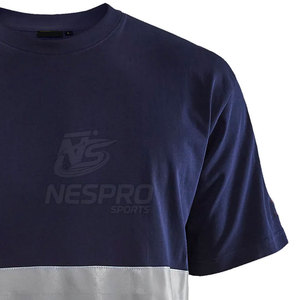 Camiseta de trabajo de construcción de tela de poliéster 100% Camiseta de trabajo de poliéster 100% Camiseta de trabajo de mejor precio - Product Image 5