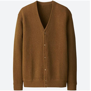 Custom Plaid Knitted Pattern Wool/Acrylic Yarn V-neck Button Winter Casual Color Toddler <b>Baby</b> <b>Boy</b> Cardigan for <b>Boys</b> and Girls - Product Image 1