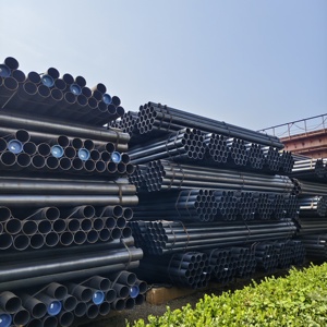 Tubería de Acero Redonda de Gran Diámetro, Resistente, de Acero al Carbono Blando, Soldada ERW, para Ingeniería Civil, Minería, <span class=keywords><strong>Drenaje</strong></span> y Lodos - Product Image 2