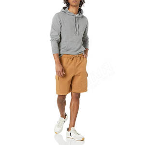 Ropa de trabajo para hombre, pantalones cortos de trabajo informales con 4 bolsillos, transpirables, ligeros, con cordón en la cintura, pantalones cortos Cargo para hombre, pantalones de trabajo - Product Image 6