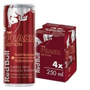 Boisson énergisante Red Bull, pêche, édition été, 250 ml (lot de 24) – Produit de qualité supérieure, vente chaude, disponible en stock - Product Image 2