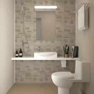 غرفة استحمام جميلة ، غرفة حمام وحدة واحدة الأكثر مبيعًا للاستخدام الفندقي الشهير
